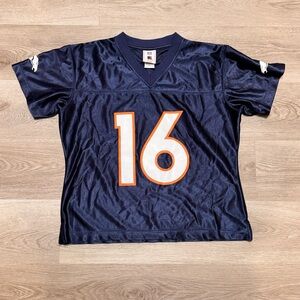 Vintage Players Inc for Her Jake Plummer Denver Broncos Women's Jersey Crop-Top